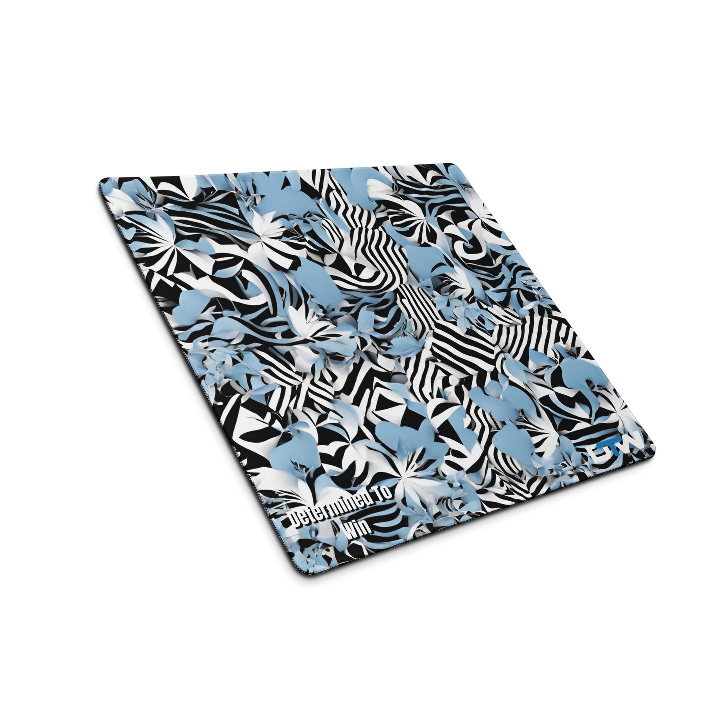 DTW Zebra Floral Mousepad