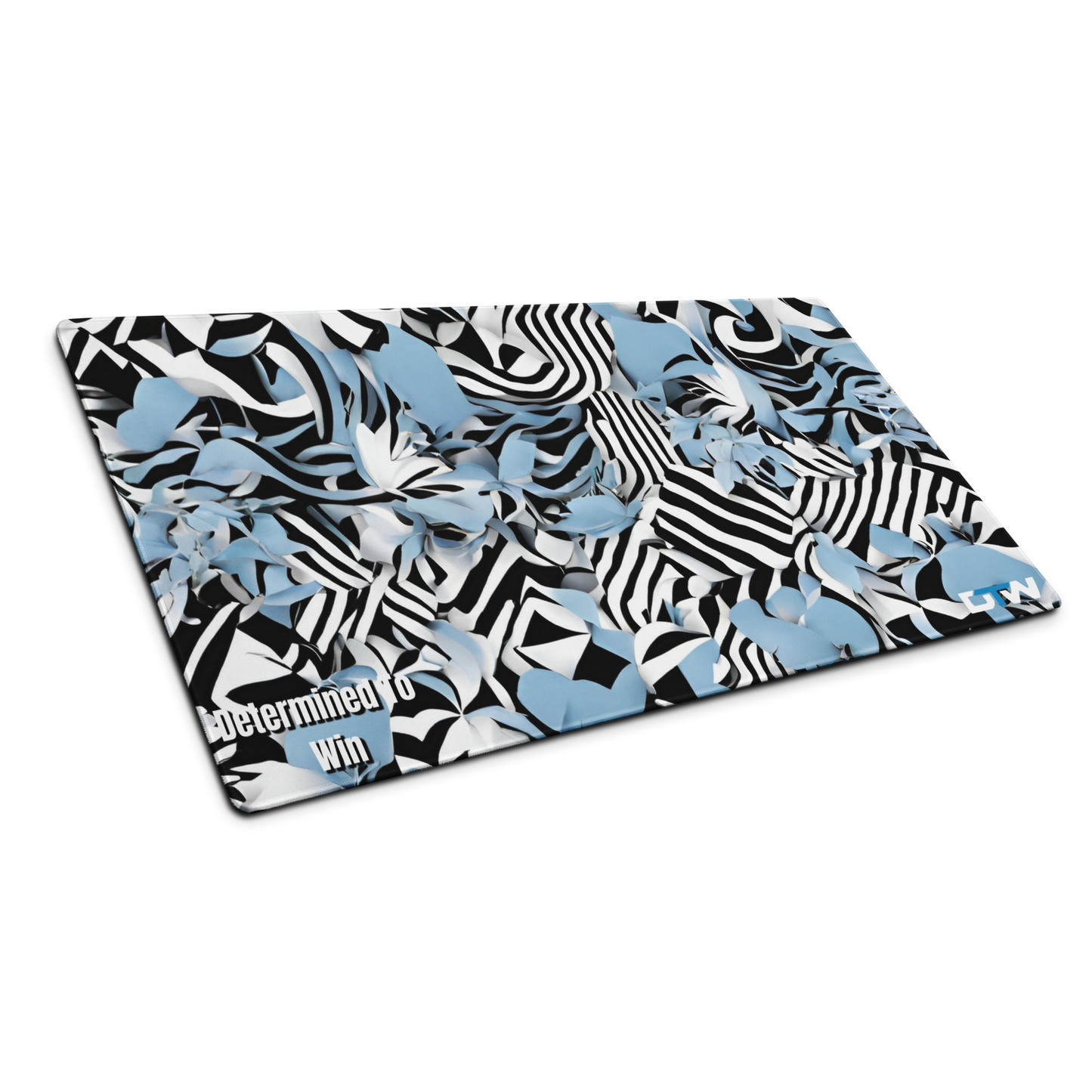 DTW Zebra Floral Mousepad