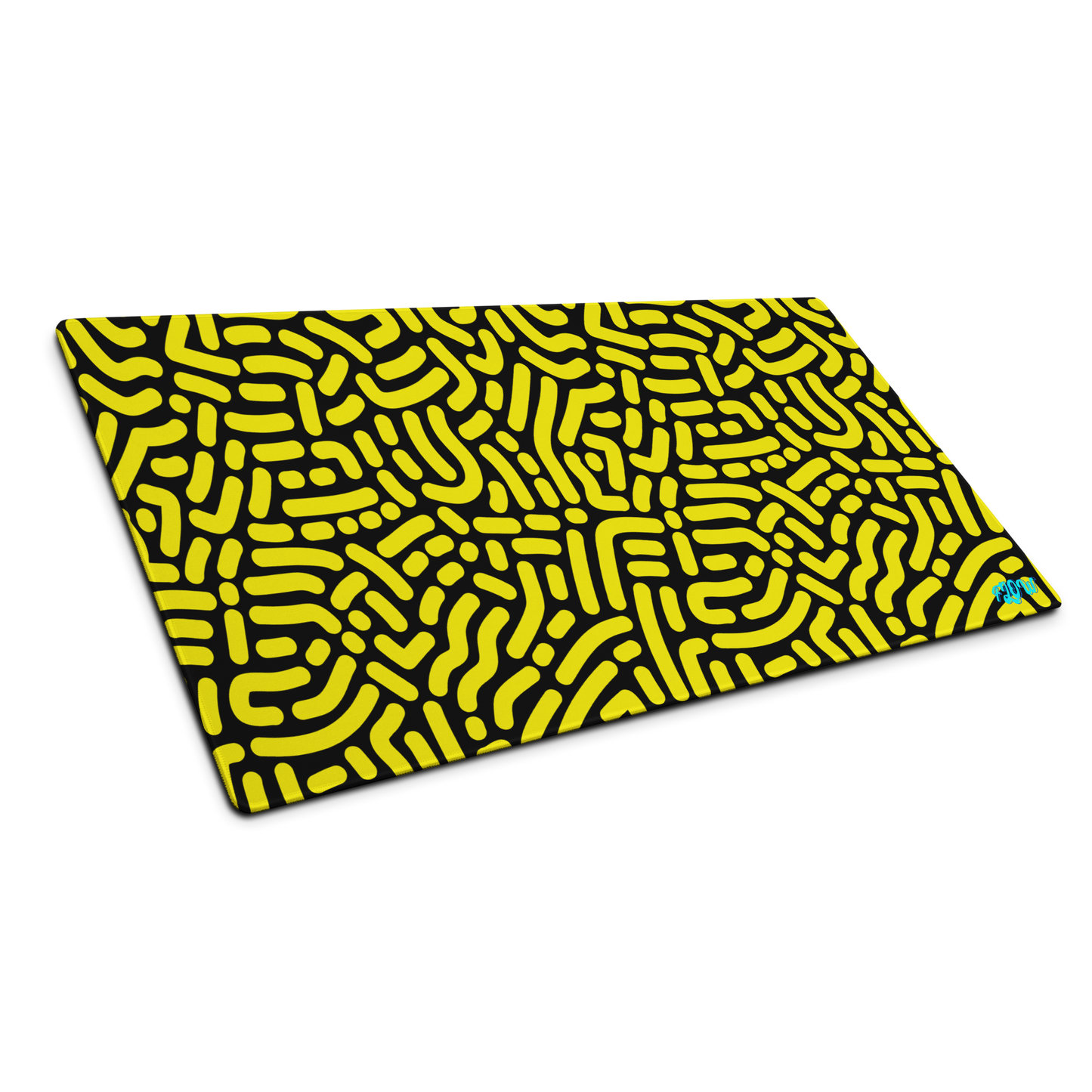 Aztec Mousepad Black + Yellow