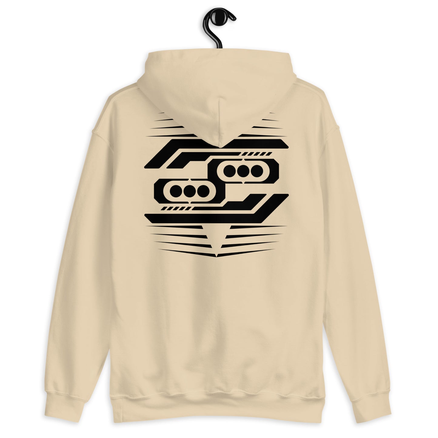 Distorted Face Hoodie