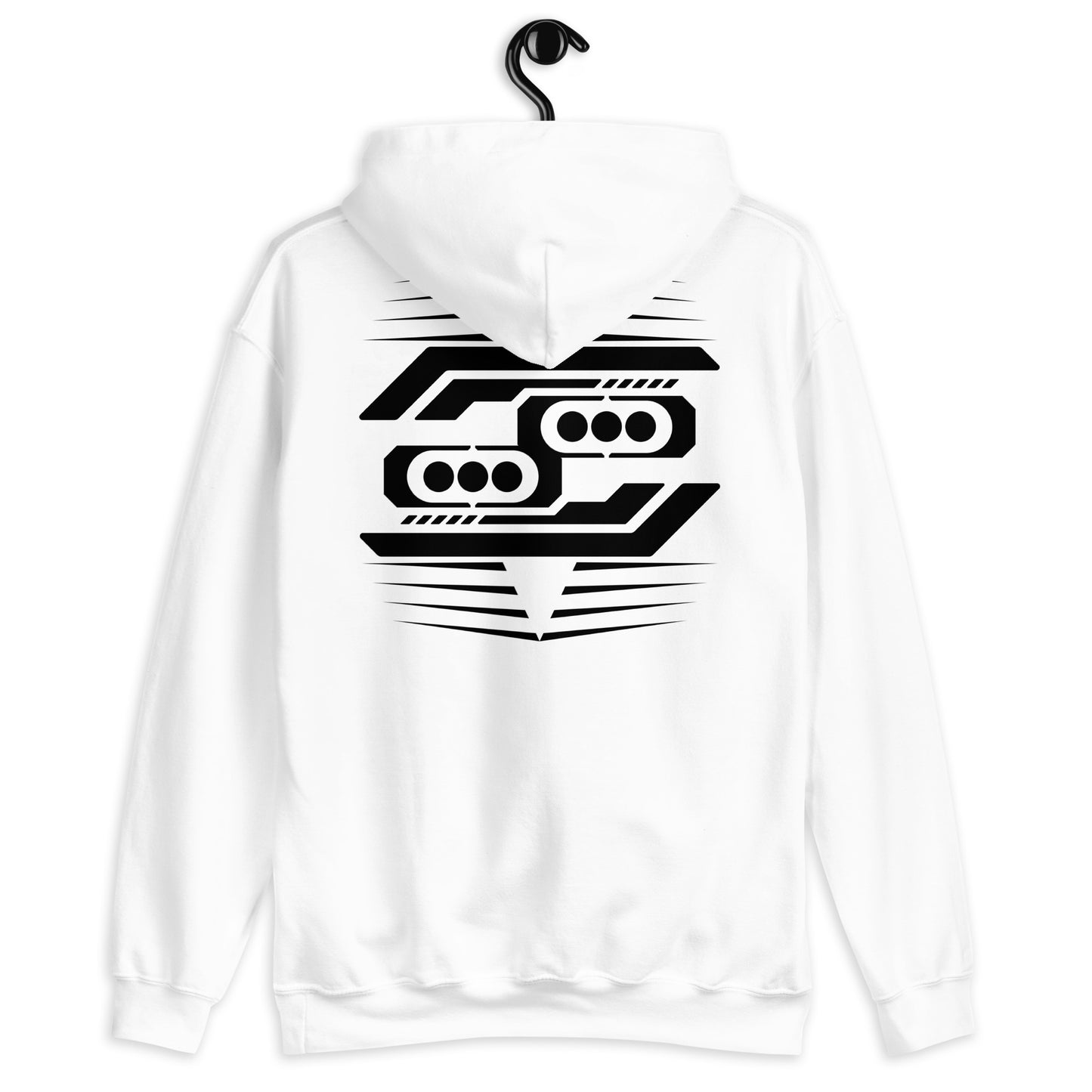 Distorted Face Hoodie